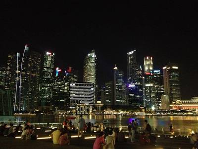 night in Singapore